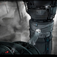 Illustration for article titled Breathtaking Concept Art of emElysium/ems Spaceship Hangar and Robot Deck